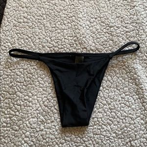 Black bikini bottoms